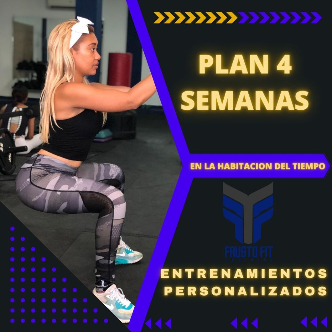 PLAN PRESENCIAL 4 SEMANAS PLATA